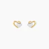 Boucles D'oreilles Puces Frantsesa Or Jaune