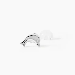 Boucles D'oreilles Puces Fulvie Dauphin 5|Marc Orian