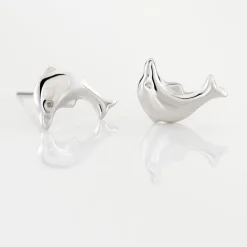 Boucles D'oreilles Puces Fulvie Dauphin 5|Marc Orian
