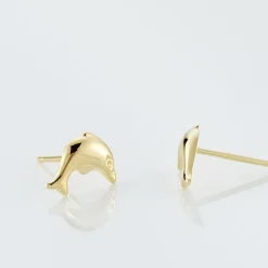 Boucles D'oreilles Puces Fulvie Dauphin|Marc Orian Best