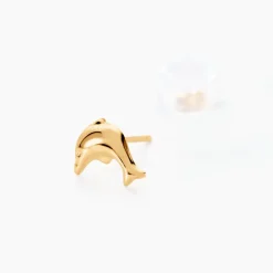 Boucles D'oreilles Puces Fulvie Dauphin|Marc Orian Best