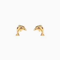 Boucles D'oreilles Puces Fulvie Dauphin|Marc Orian Best