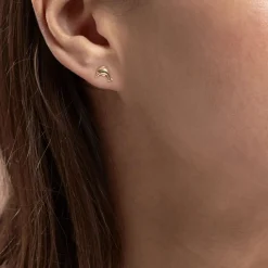 Boucles D'oreilles Puces Fulvie Dauphin|Marc Orian Best