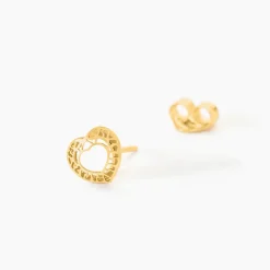 Boucles D'oreilles Puces Himelinda Or Jaune|Marc Orian