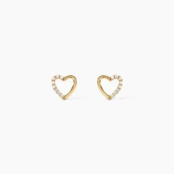 Boucles D'oreilles Puces Jakov Or Jaune