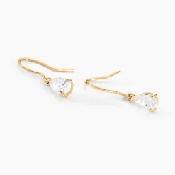 Boucles D'oreilles Puces Kalyne De Zirconium|Marc Orian