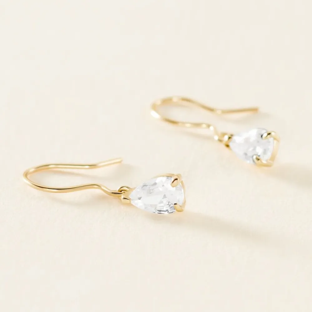 Boucles D'oreilles Puces Kalyne De Zirconium|Marc Orian