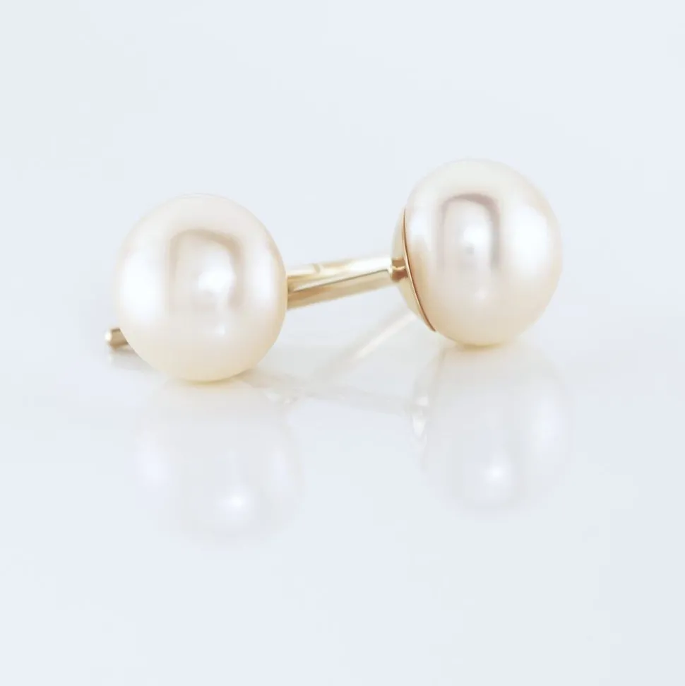 Boucles D'oreilles Puces Kesya Or Jaune