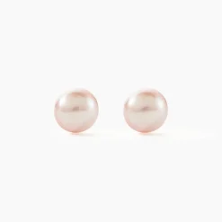 Boucles D'oreilles Puces Kesya Or Jaune Perle De Culture|Marc Orian
