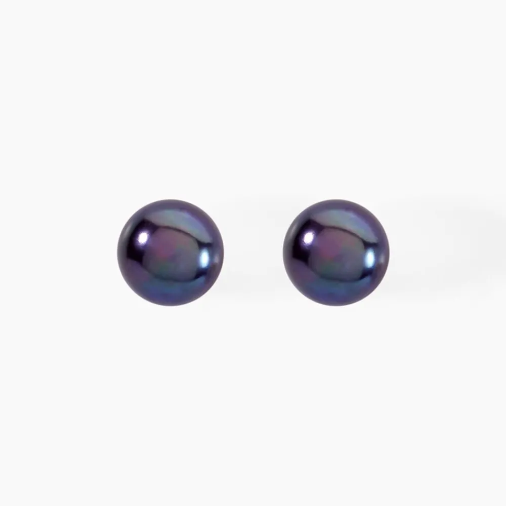 Boucles D'oreilles Puces Kesya Or Jaune Perle De Culture|Marc Orian Sale