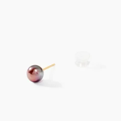 Boucles D'oreilles Puces Kesya Or Jaune Perle De Culture|Marc Orian Sale