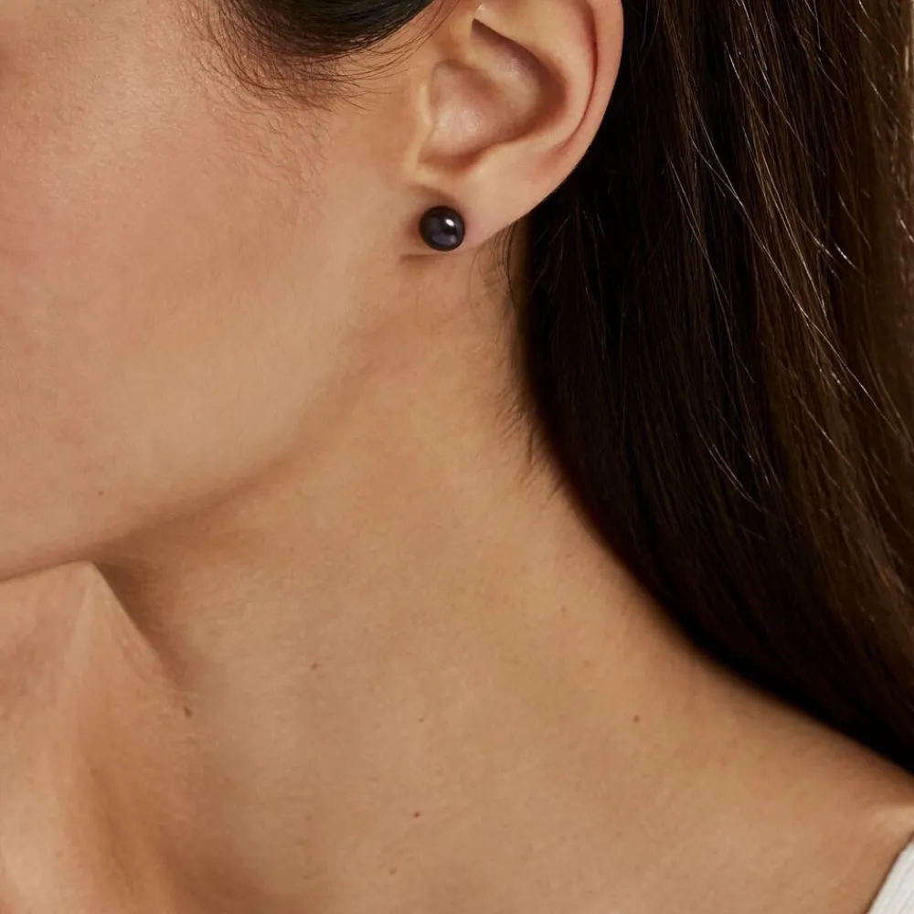 Boucles D'oreilles Puces Kesya Or Jaune|Marc Orian Hot