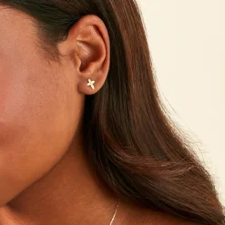Boucles D'Oreilles Puces Lavonne Or Jaune|Marc Orian Hot