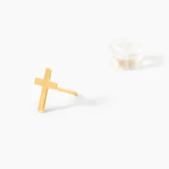 Boucles D'Oreilles Puces Lavonne Or Jaune|Marc Orian New