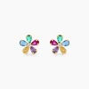 Boucles D'Oreilles Puces Linnet Or Jaune Oxyde De Zirconium|Marc Orian Clearance
