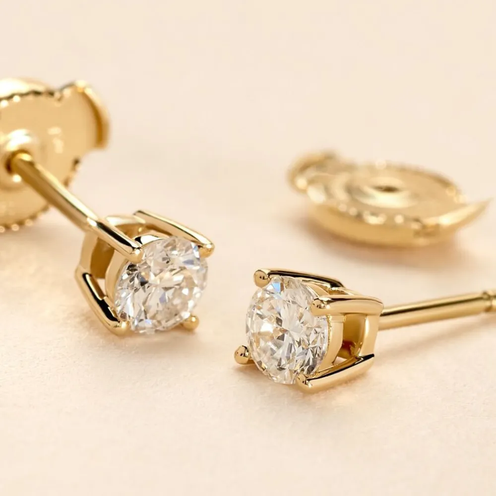Boucles D'oreilles Puces One s|Marc Orian Online