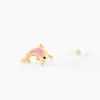 Boucles D'oreilles Puces Or Jaune Mael Smalto|Marc Orian
