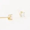 Boucles D'oreilles Puces Or Jaune Victoria Diamants|Marc Orian Online
