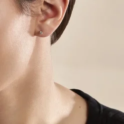 Boucles D'oreilles Puces Or Jaune Victoria Diamants|Marc Orian Best