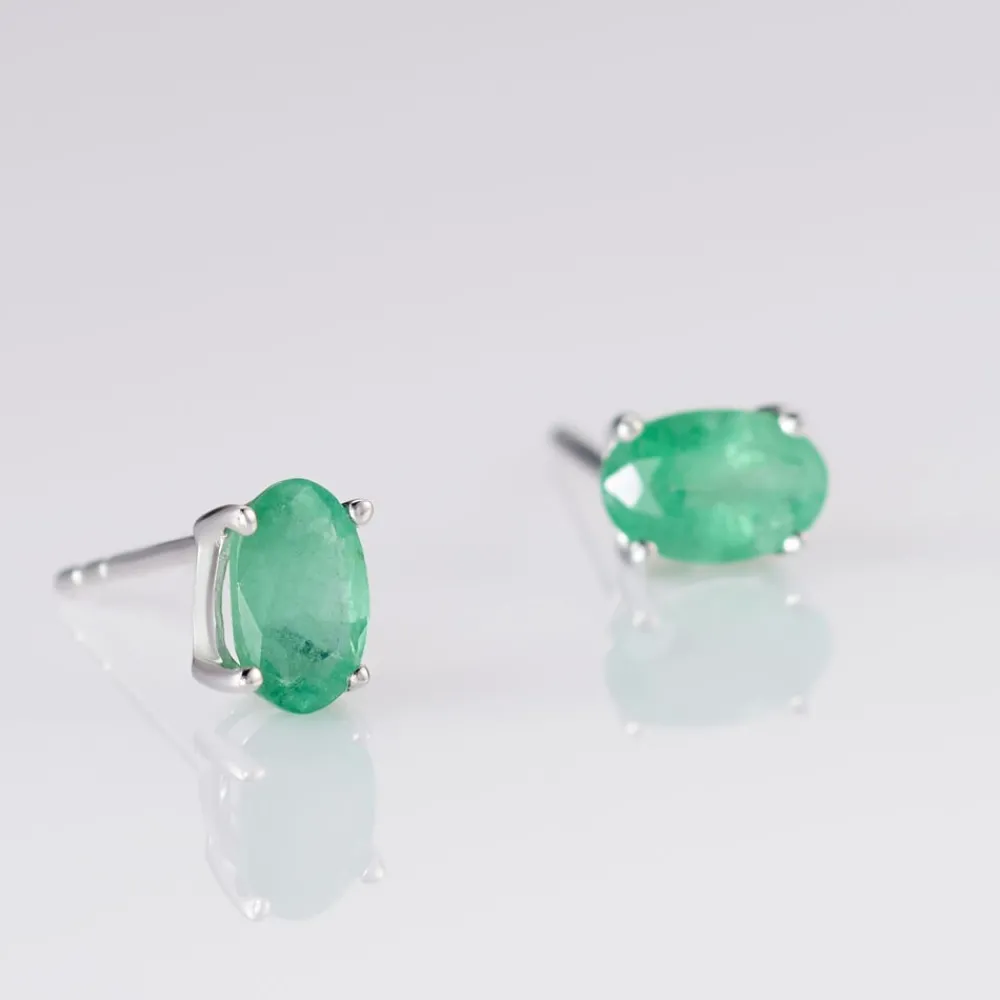 Boucles D'oreilles Puces Ovale|Marc Orian Best