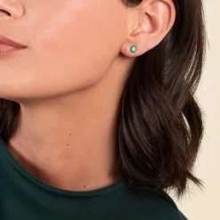 Boucles D'oreilles Puces Ovale|Marc Orian Best
