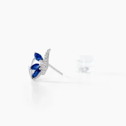 Boucles D'oreilles Puces Petale Et Diamant|Marc Orian Sale