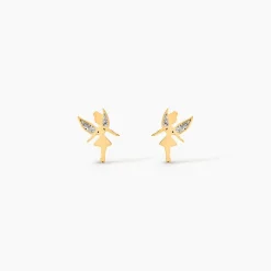 Boucles D'oreilles Puces Phillie Or Jaune|Marc Orian Outlet