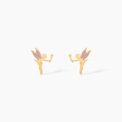 Boucles D'oreilles Puces Phillie Or Jaune|Marc Orian Outlet