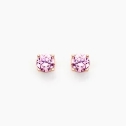 Boucles D'oreilles Puces Rio Argent Rose Oxyde|Marc Orian Best