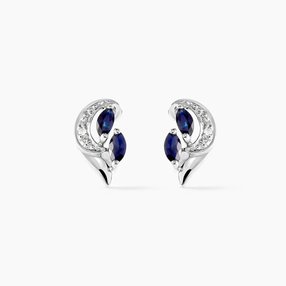 Boucles D'oreilles Puces Sakina Et Diamant|Marc Orian Discount