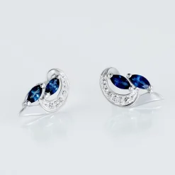 Boucles D'oreilles Puces Sakina Et Diamant|Marc Orian Discount