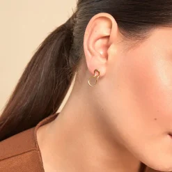 Boucles D'oreilles Puces Seyda Plaqué Or Jaune|Marc Orian Discount