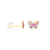Boucles D'oreilles Puces Sulivia Papillon Or Jaune|Marc Orian Outlet