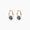 Boucles D'oreilles Puces Suraya Or Jaune Perle De Culture|Marc Orian New