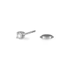 Boucles D'oreilles Puces Victoria Or Blanc Diamant|Marc Orian New