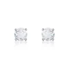 Boucles D'oreilles Puces Victoria Or Blanc Diamant|Marc Orian Outlet
