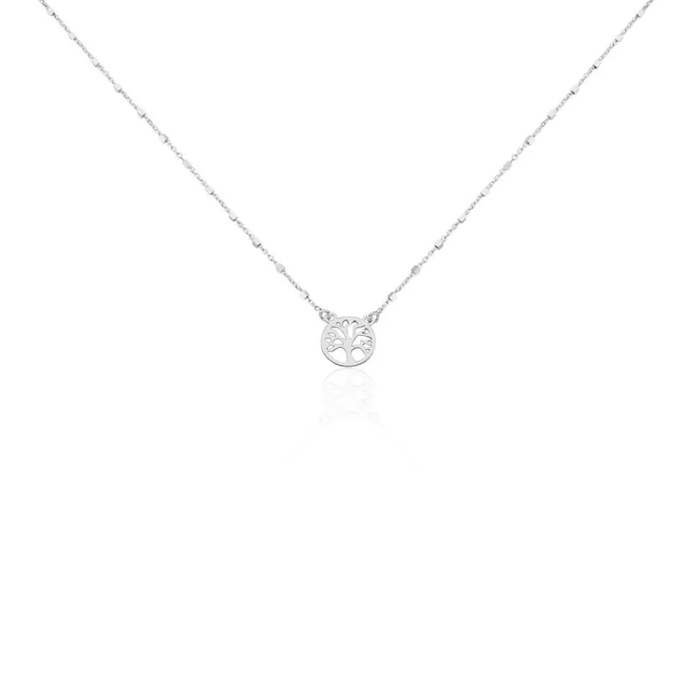 Boucles D'oreilles Puces Zelee Argent Blanc|Marc Orian Sale