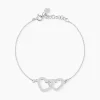 Bracelet Aalia Argent Blanc