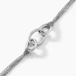 Bracelet Abassia Argent Blanc