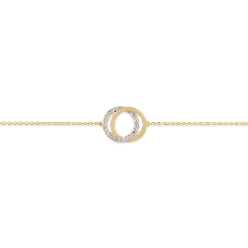 Bracelet Absolu Or Bicolore Diamant|Marc Orian New