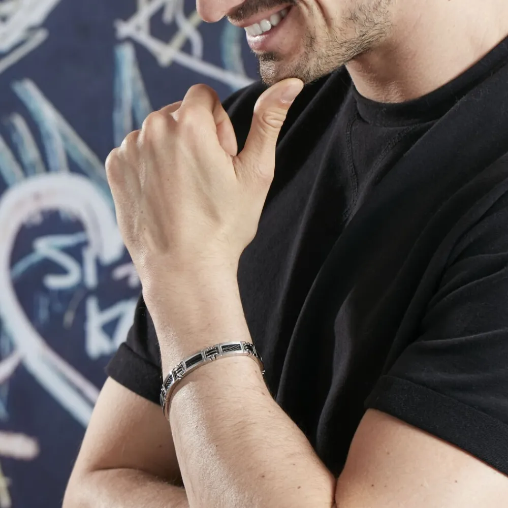 Bracelet Acier Blanc|PHEBUS HIM Online