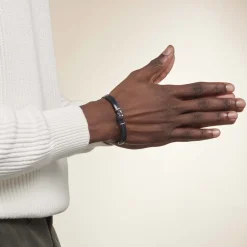 Bracelet Acier Blanc Achil|Marc Orian Discount