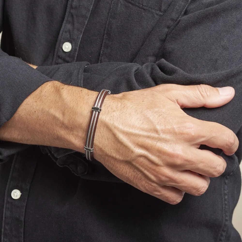 Bracelet Acier Blanc Alfred|Marc Orian Clearance