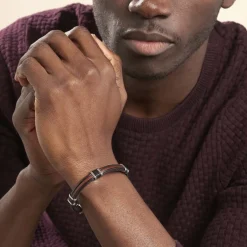 Bracelet Acier Blanc Jeff|Marc Orian New