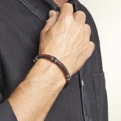Bracelet Acier Blanc Jeff|Marc Orian New