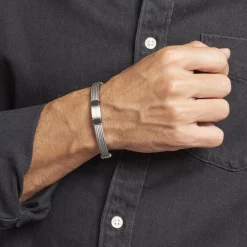 Bracelet Acier Blanc Joffrey|Marc Orian Discount