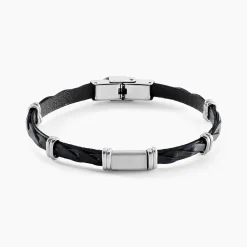 Bracelet Acier Blanc Pacome|Marc Orian New
