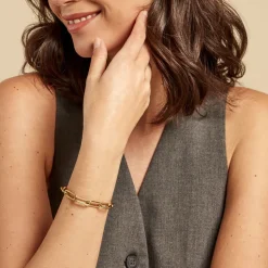 Bracelet Acier Jaune