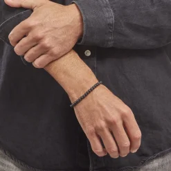 Bracelet Acier Noir Daryll