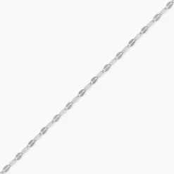 Bracelet Adelaide Argent Blanc